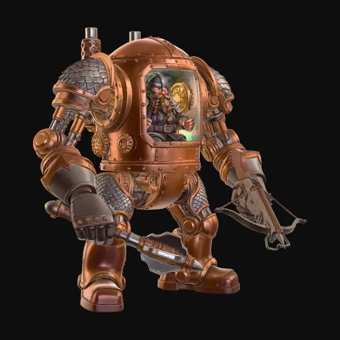 3D model for Brassbound Colossus