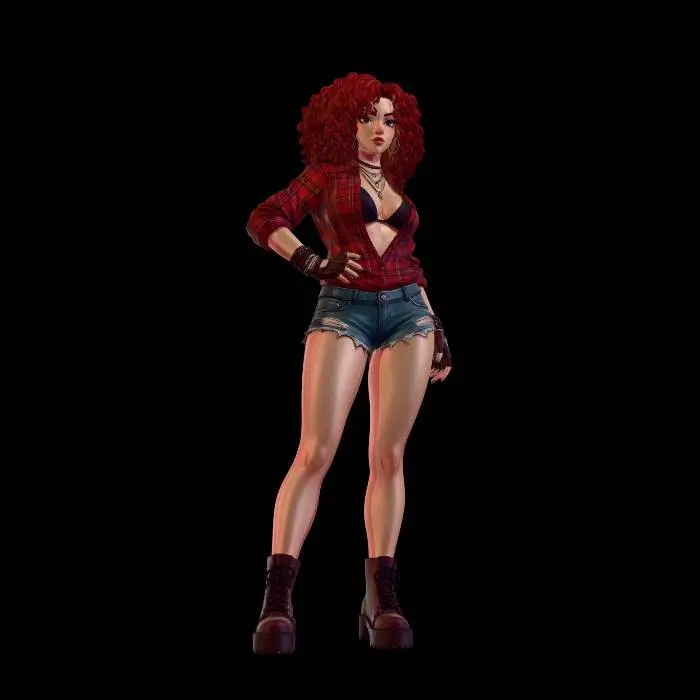 3D model for Crimson Rebel