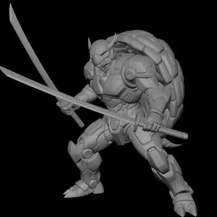 3D model for Auric Sentinel