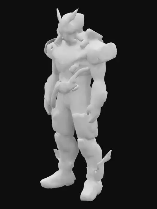 3D model for Kamen Rider Ziro Suit