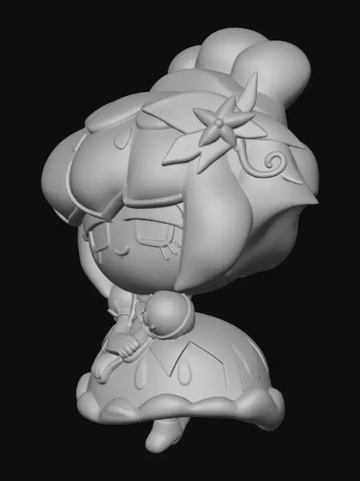 3D model for Pumpkin Princess
