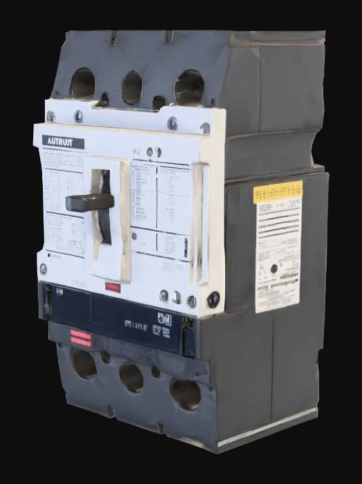 3D model for Circuit Breaker MCCB
