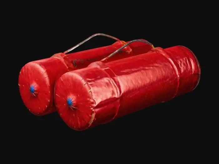 3D model for dynamite firecracker