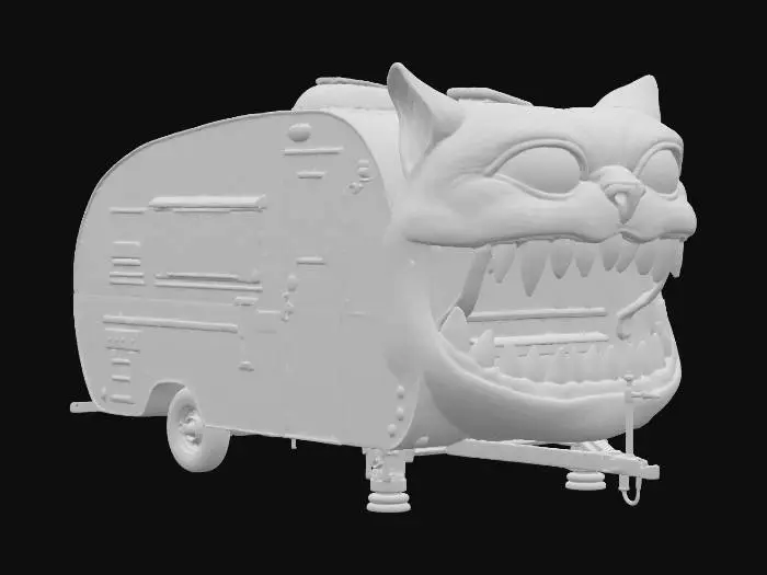 3D model for Cat Caravan