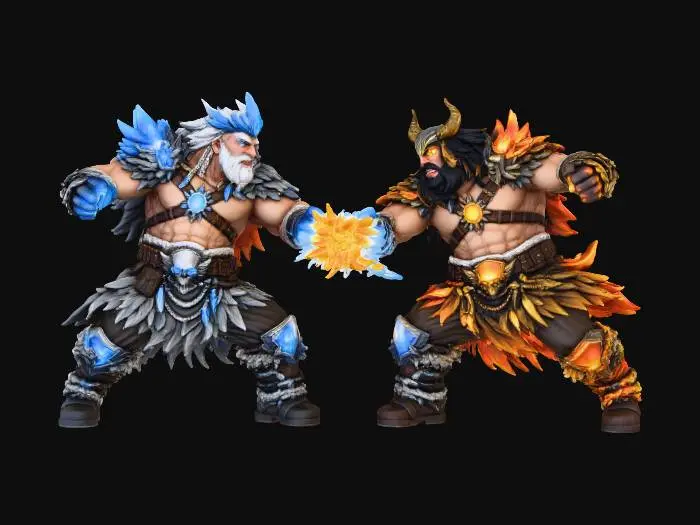 3D model for Frozen Clash