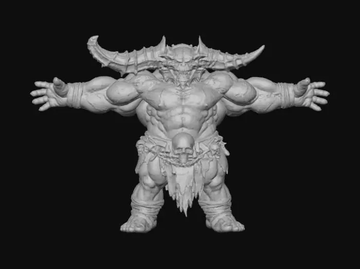 3D model for Infernal Colossus