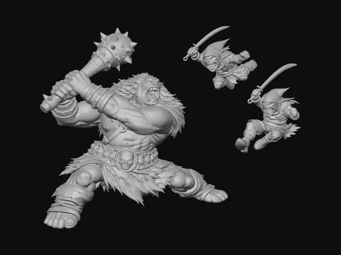 3D model for Goblin Assault