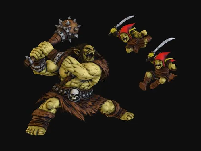 3D model for Goblin Assault