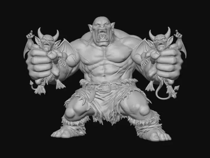 3D model for Ogre's Mischief