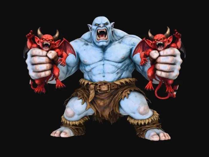 3D model for Ogre's Mischief