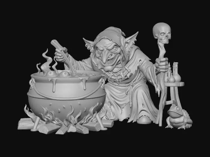 3D model for Witch's Brew