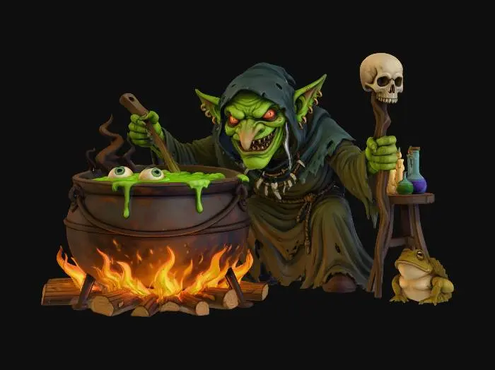 3D model for Witch's Brew