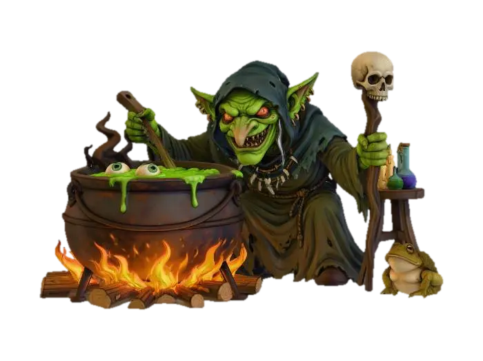 3D-модель Witch's Brew - Potion, сгенерированная ИИ