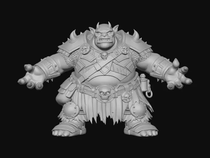 3D model for Skullbound Warbrute