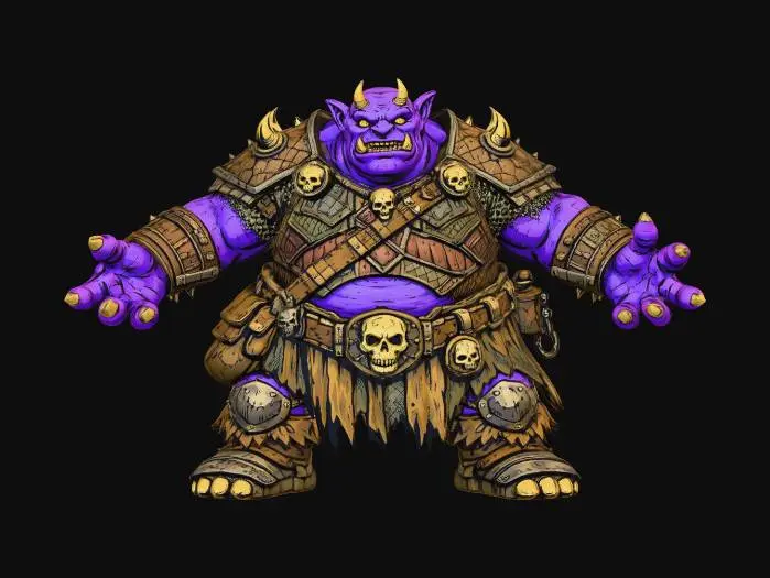 3D model for Skullbound Warbrute