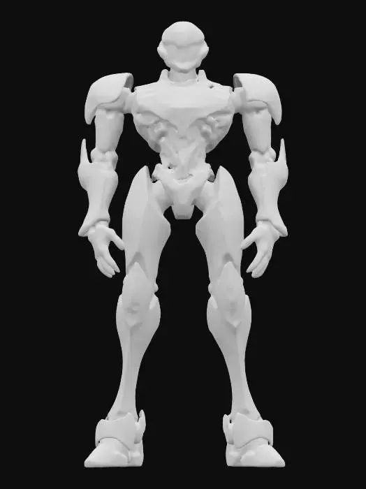 3D model for The Evangelions in Neon Genesis Evangelion are biomechanical humanoid mechs with sleek yet monstrous designs. They combine armored plating with organic elements like visible musculature, giving a visceral, almost grotesque aesthetic. Their lanky proportions, glowing eyes, sharp angles, and intricate details enhance their alien feel. Often wielding weapons like progressive knives or massive rifles, their movement is fluid, animalistic, and eerily human, perfect for dynamic 3D mesh modeling.