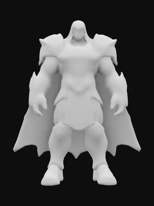 3D model for Darkseid , the iconic villain from the justice league movies, symmetrical, good anatomy and eyes, best quality, detailed mesh, high resolution, super detail, best quality, 4K, 8K, HDR, studio quality beautiful, elegant, realistic, ultra realistic