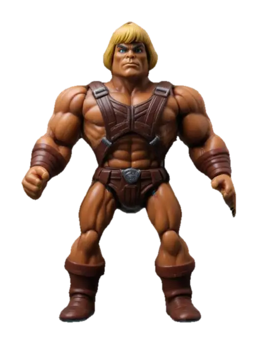 Action Figure Hero - Actionfigure 3D model, vytvořený pomocí AI