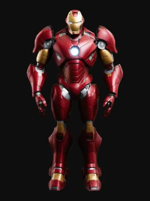 3D model for Centient robot, muscular, nano cryo armor full detailed, A-pose, ultron, Stylized, realistic details, police logo in chest
