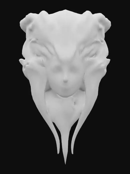 3D model for Alien Elegance