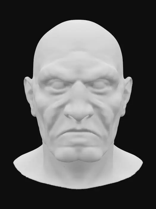 3D model for The Watchful Gaze
