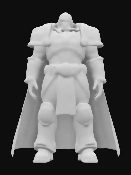 3D model for astartes warhammer 40k , wearing a cape