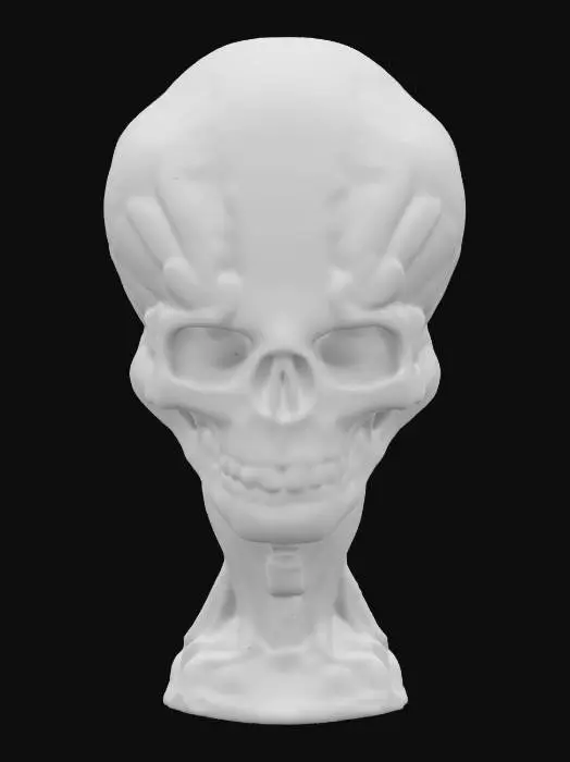 3D model for Xenomorph Skull Fusion