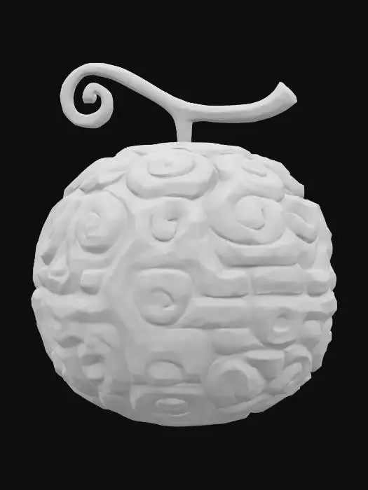 3D model for Purple Swirl Fruit