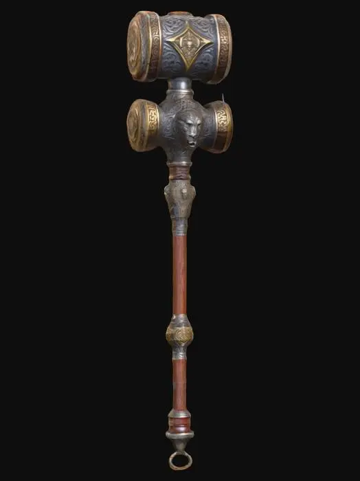 3D model for Warrior's Judgment