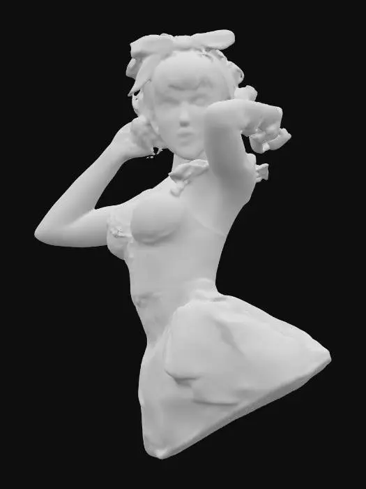 3D model for Vintage Pin-Up Flair