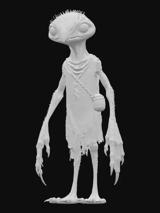 3D model for Alien Wanderer
