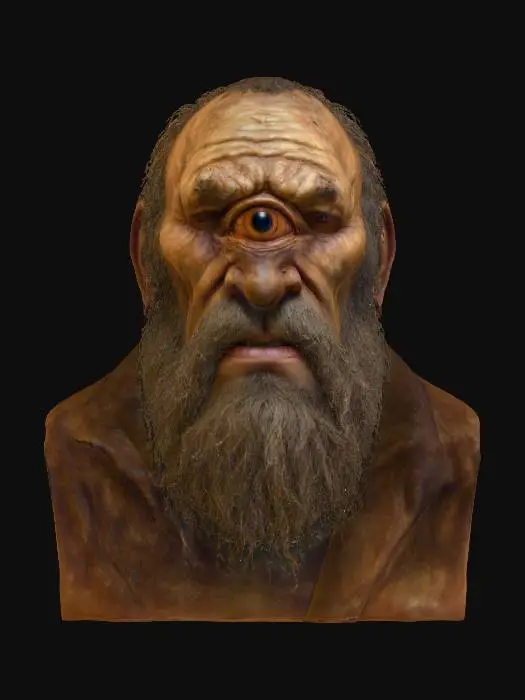 3D model for Cyclopean Elder, #villain#