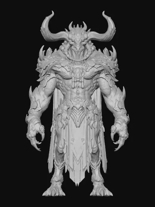 3D model for Infernal Overlord