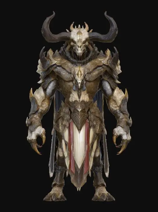 3D model for Infernal Overlord