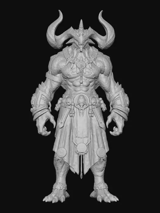 3D model for Infernal Monarch