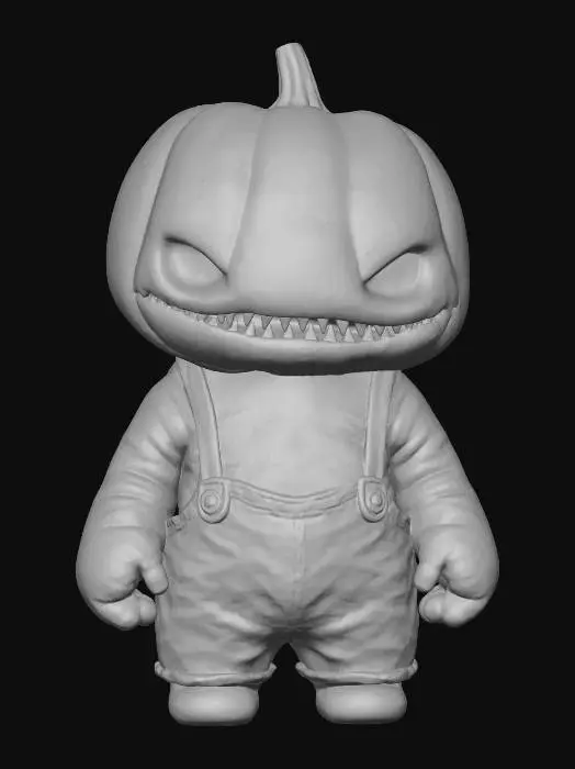 3D model for Pumpkin Stitchling, #Halloween2025#