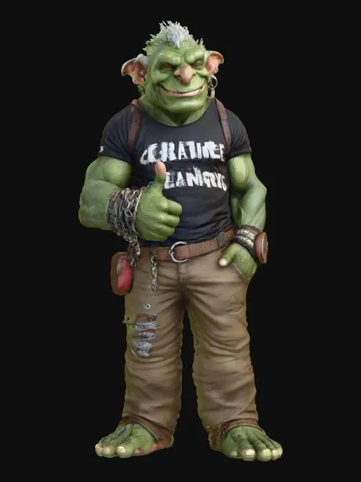 3D model for Troll of Courtesy