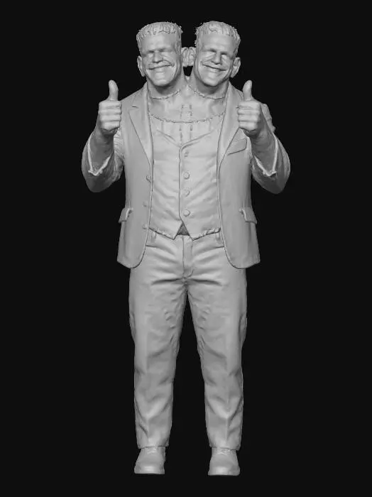 3D model for Double Thumbs Up, #Halloween2025#