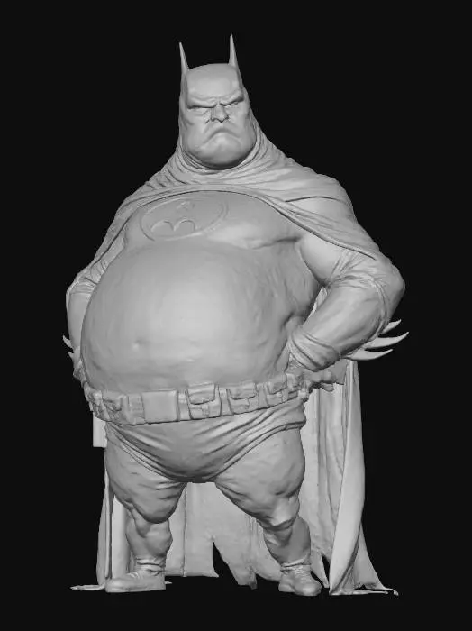 3D model for Batman Overweight, #Halloween2025#