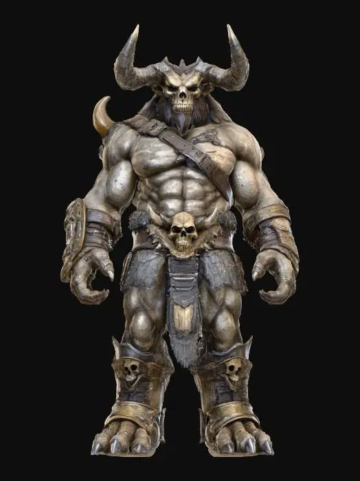 3D model for Demonic Titan