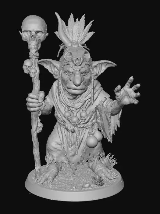 3D model for Goblin Shaman's Power