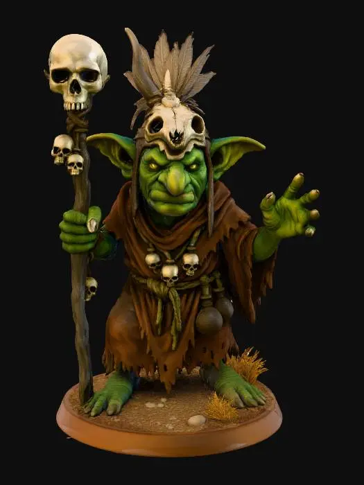 3D model for Goblin Shaman's Power