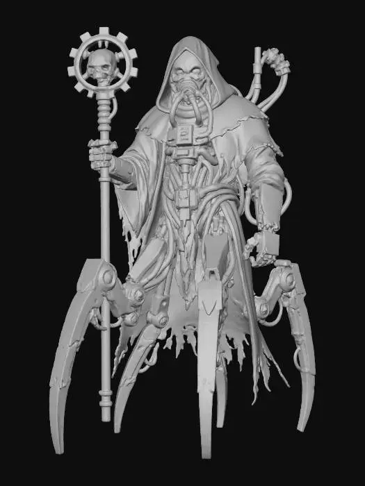 3D model for Techno-Sorcerer
