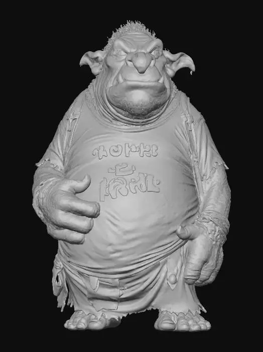 3D model for Diplomat Troll,