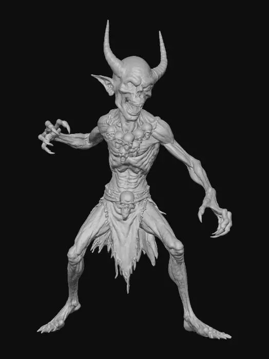 3D model for Demonic Sentinel