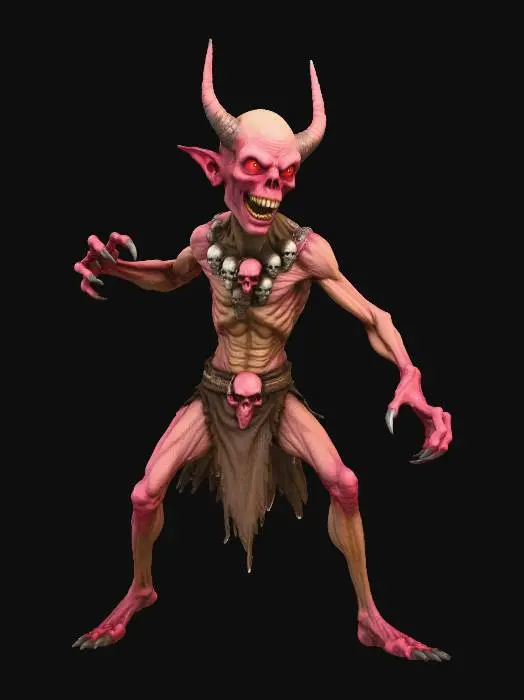 3D model for Demonic Sentinel