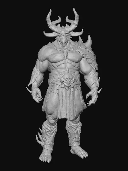 3D model for Infernal Majesty, #villain#