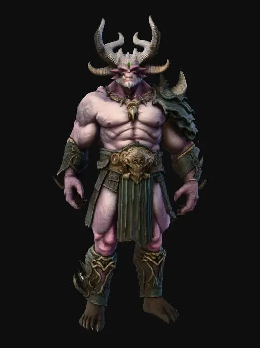 3D model for Infernal Majesty, #villain#