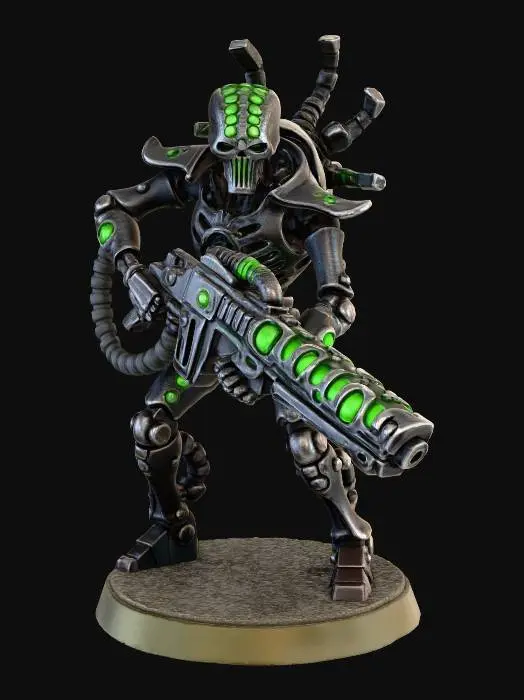 3D model for Necron Warrior Sentinel