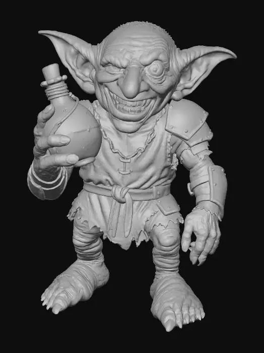 3D model for Goblin Alchemist